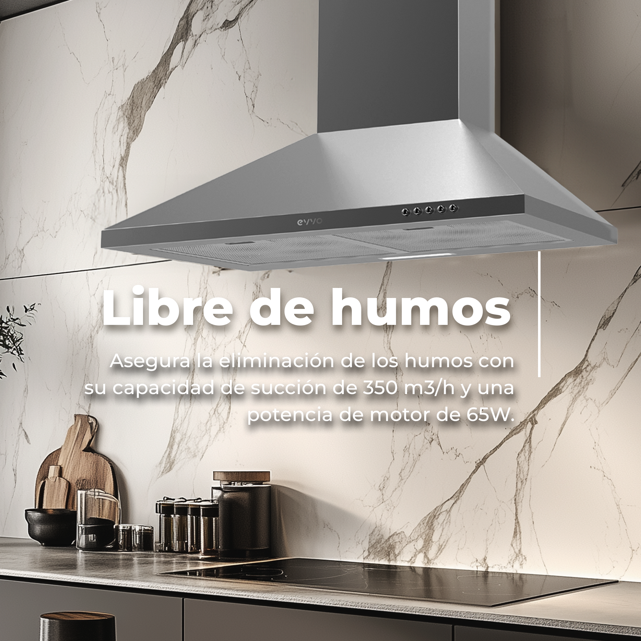 Campana Extractora EVVO CE20 Pyramid - 3