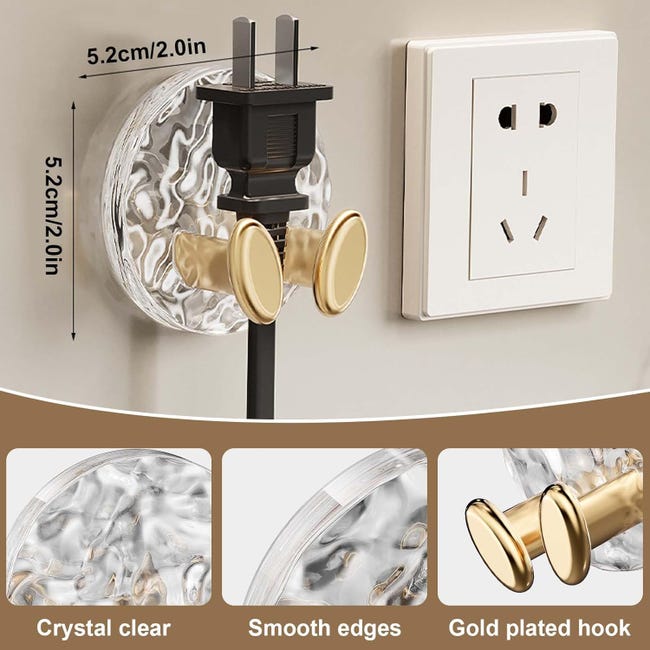 50 Ganci Autoadesivi Trasparenti Per Soffitto – Per Decorazioni Natalizie, Luci, Palloncini, Senza Fori, Facili Da Rimuovere