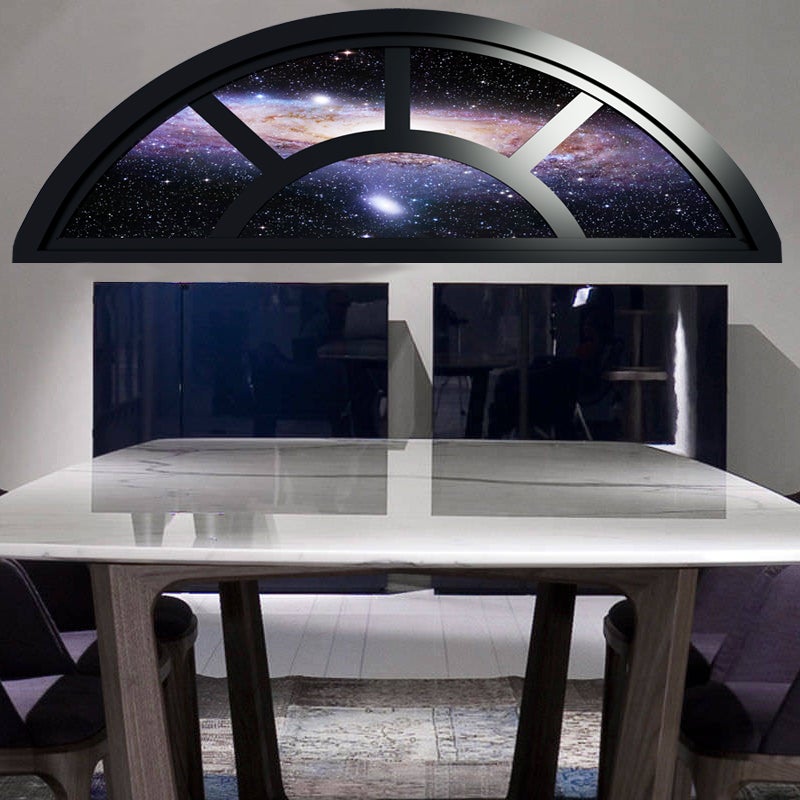 Adesivo effetto 3D Via Lattea - Sticker adesivo - adesivi murali - 30x90cm - 2