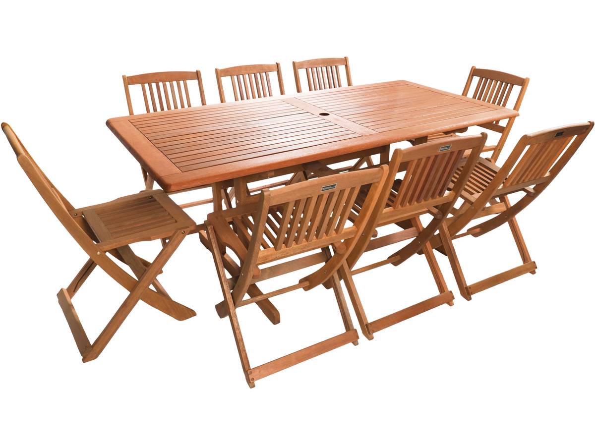 Salon De Jardin Bois Exotique
