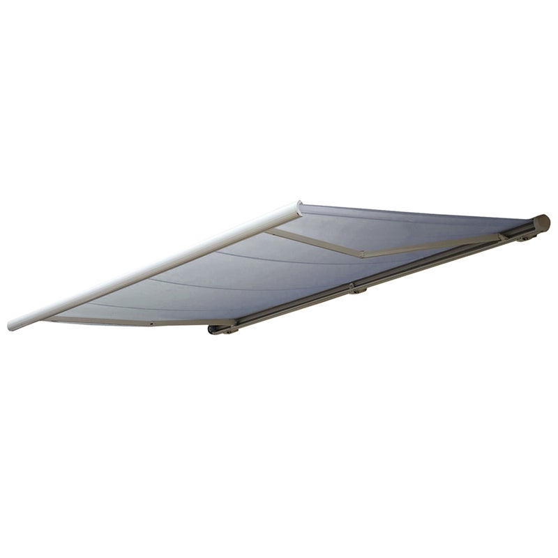 Wymienne poszycie do markizy T122, pełna kaseta Wymienne poszycie przeciwsłoneczne 4x3m ~ Akryl kremowy