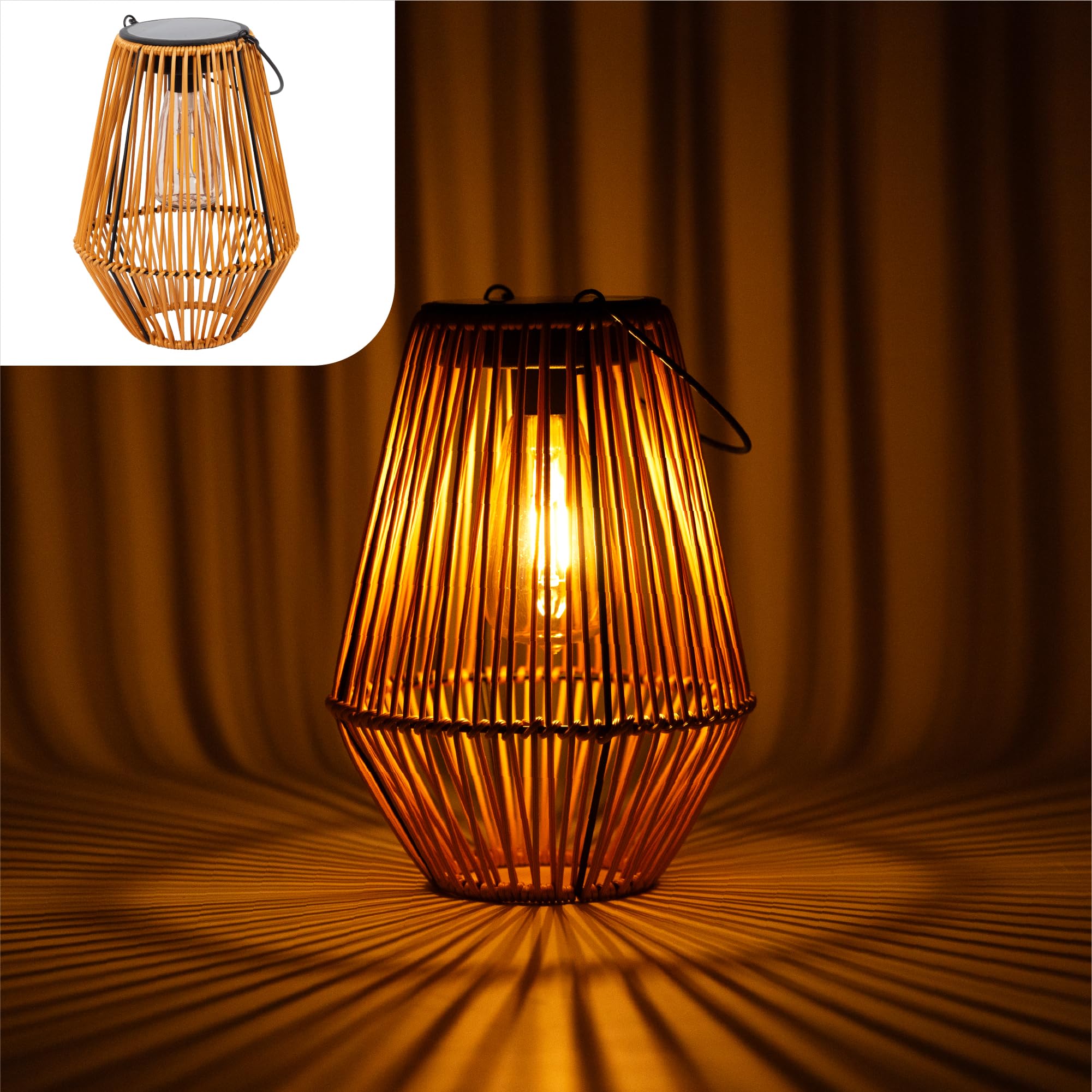 Lampa solarna ogrodowe oświetlenie solarne zewnętrzne światło solarne oświetlenie solarne do ogrodu ręcznie tkany lampion wodoodporność sztuka