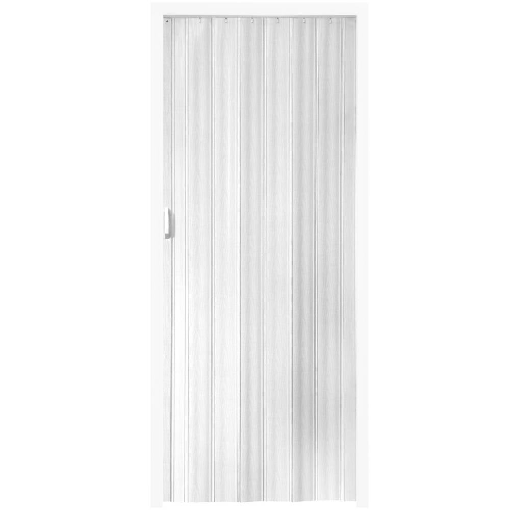 Porte de garage coulissante accordéon PVC Neptune sur mesure - Les