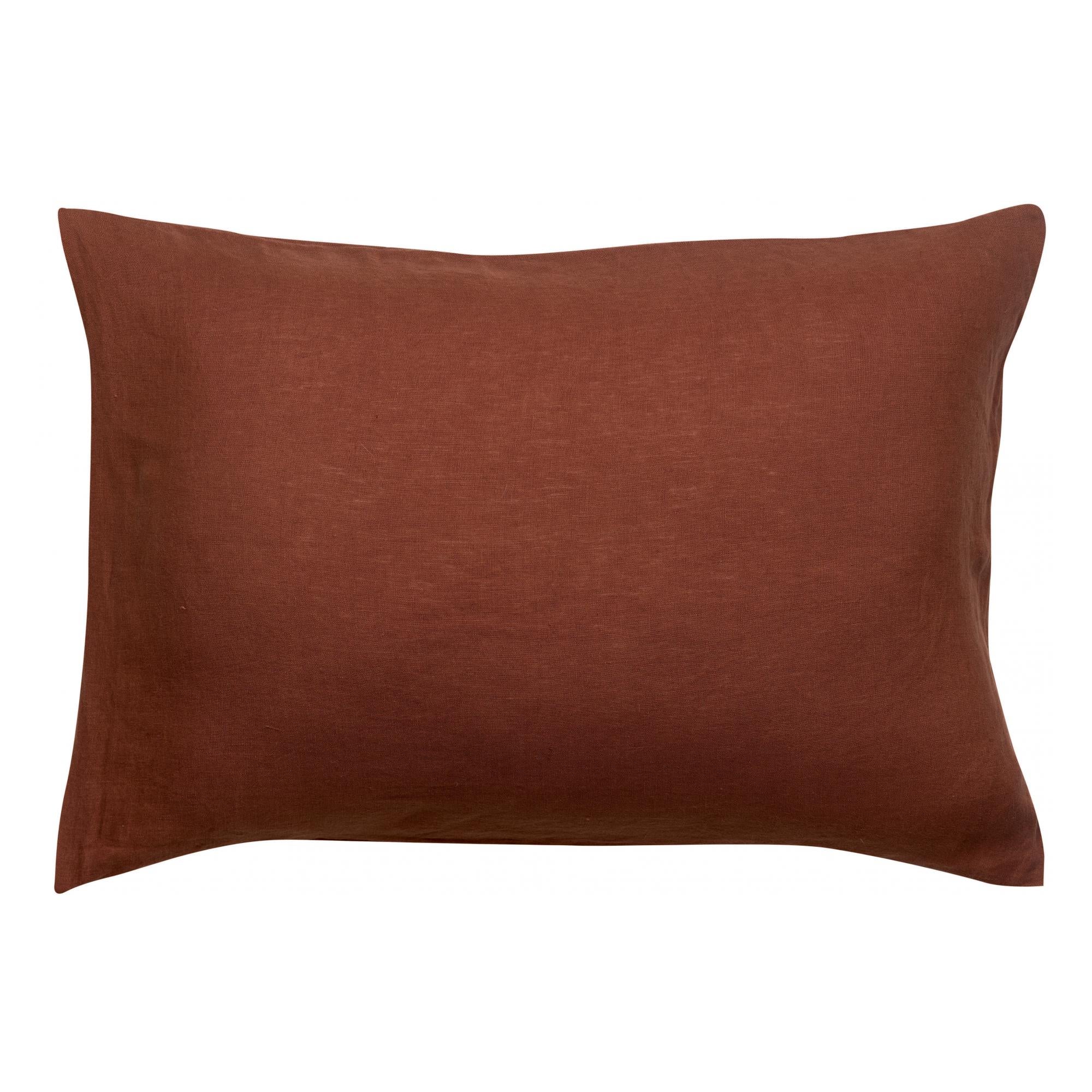 Coussin décoratif en chenille verte Hippy main image 1