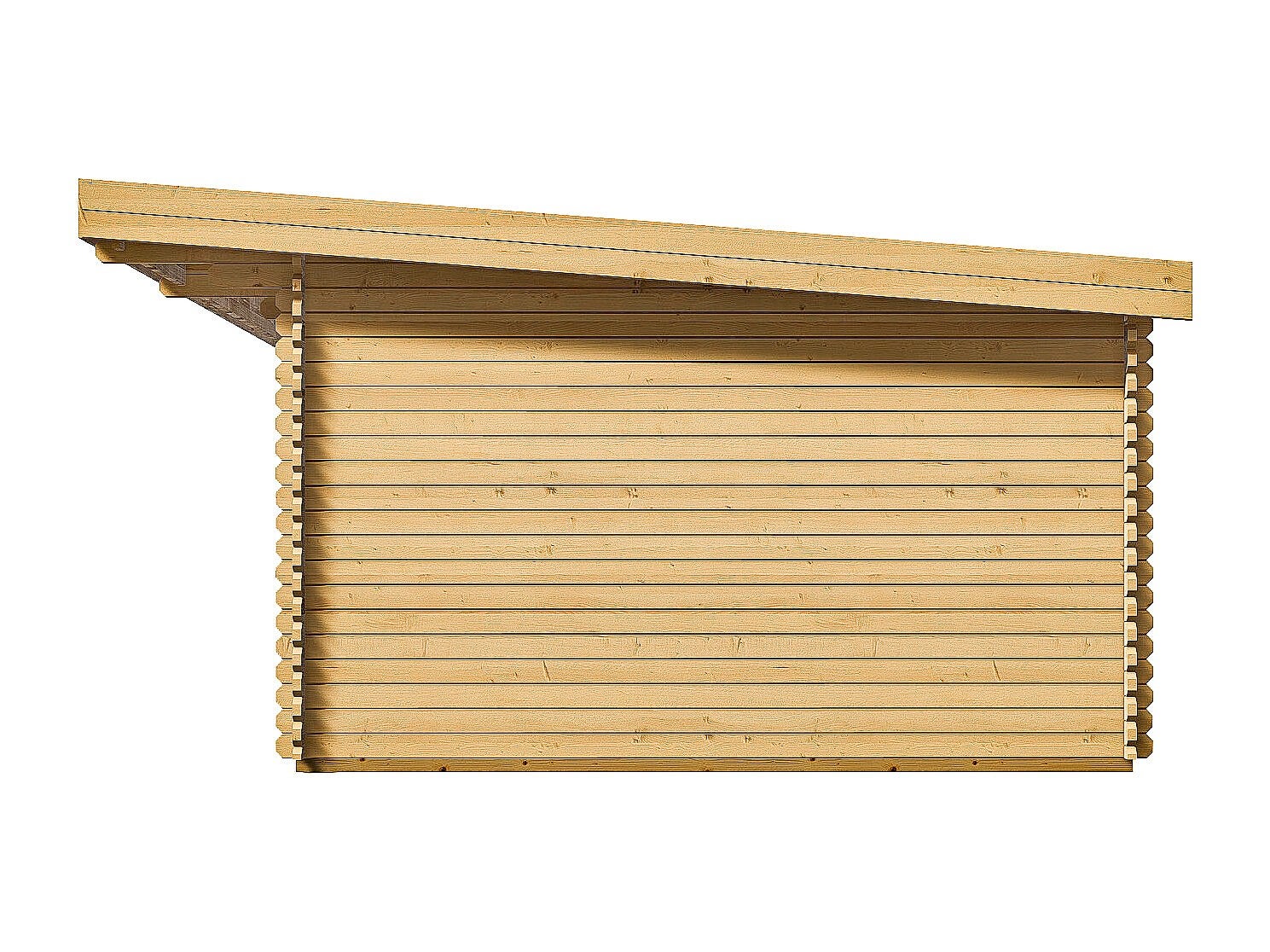 Studio de jardin en bois 24,4 m² - Epaisseur 40 mm - ARBORIA - 7