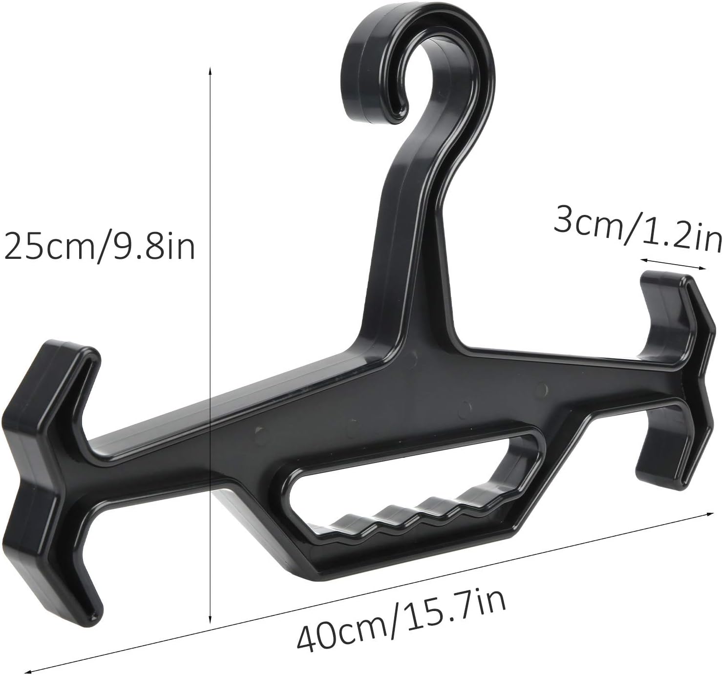 Cintre Mural Pour Gilet De Lest – Entraînement Maison – Support Acier Noir