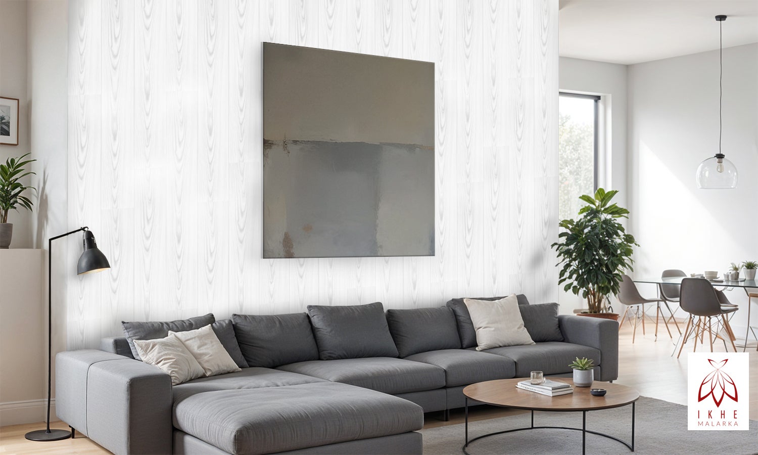 6 m² / 36 pièces dalles de plafond panneaux de plafond lambris en bois aspect imitation POLYSTYRÈNE MATÉRIAU Noyer 2 mm d'épaisseur P02 - 5