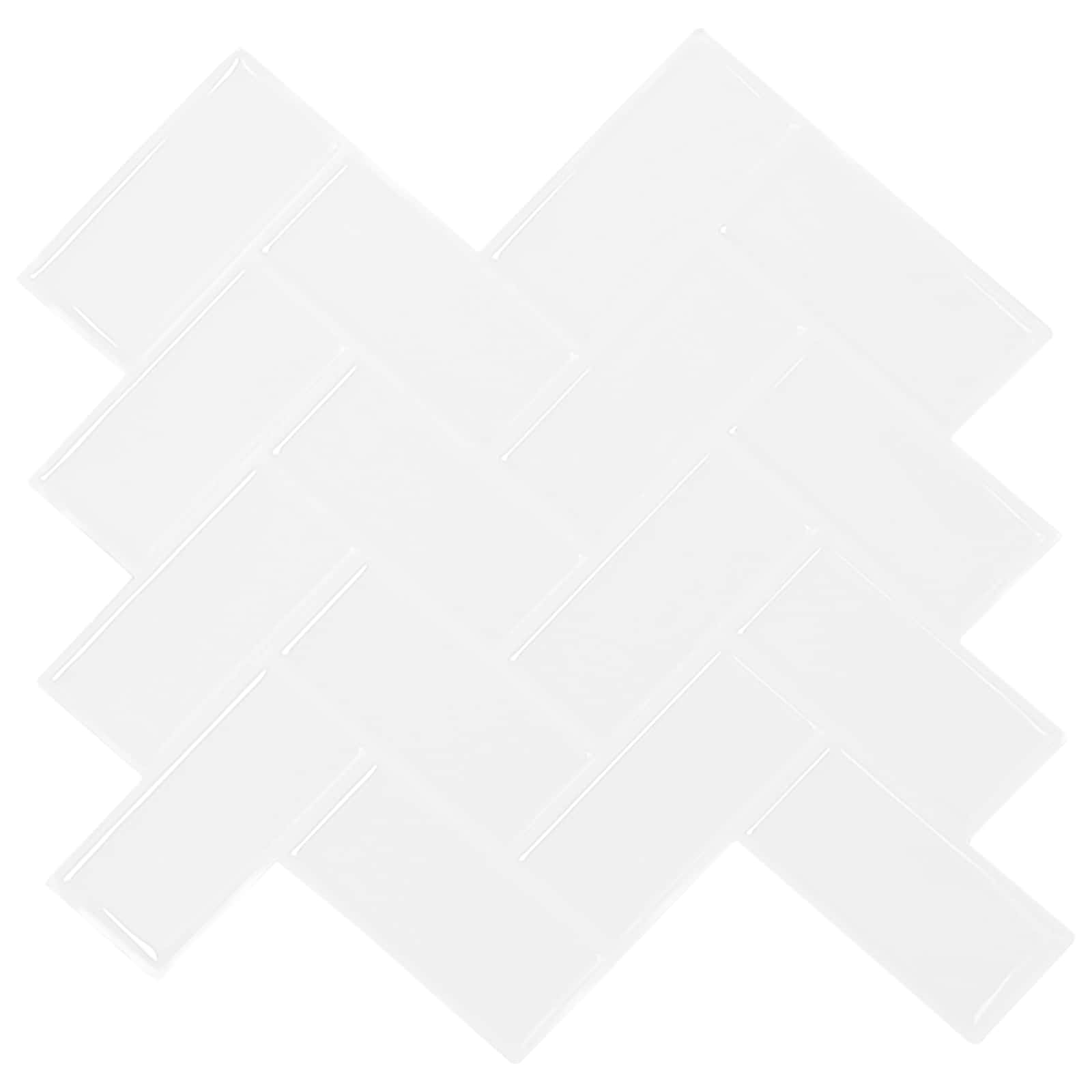 Azulejoenespiga50pcs30x30cmPoliuretanoyPETvidaXL