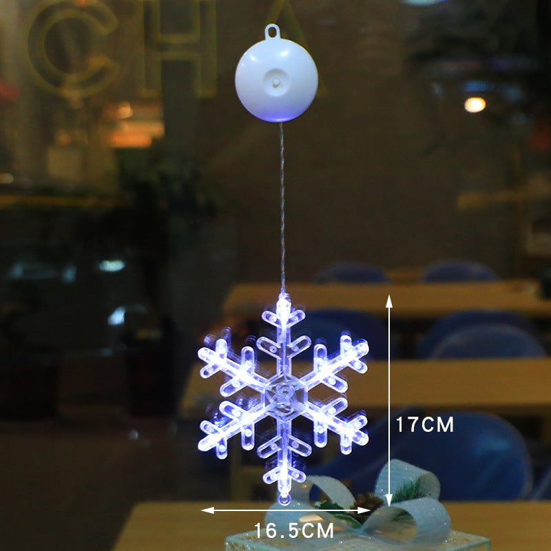 3 Luci Di Natale A Fiocco Di Neve LED 80 LED A Batteria Con Timer E 8 Modalità, Decorazioni Impermeabili Per Finestre E Alberi - 2