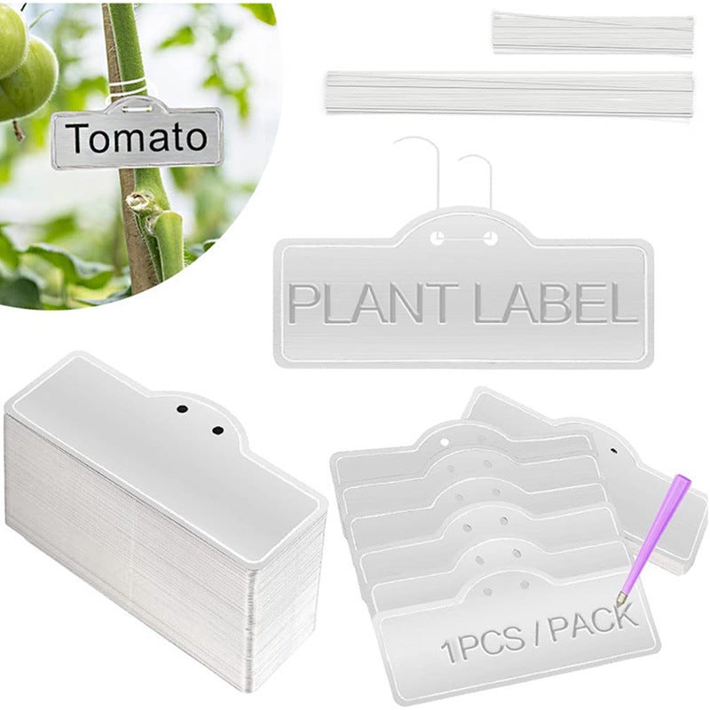 Tinsky Lot De 120 étiquettes En Aluminium Pour Plantes Avec Fils