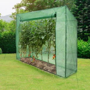 Mini Serre De Jardin 100x60x40cm - Aluminium, Toit Ouvrant - Protection Plantes, Légumes - Idéal Balcon