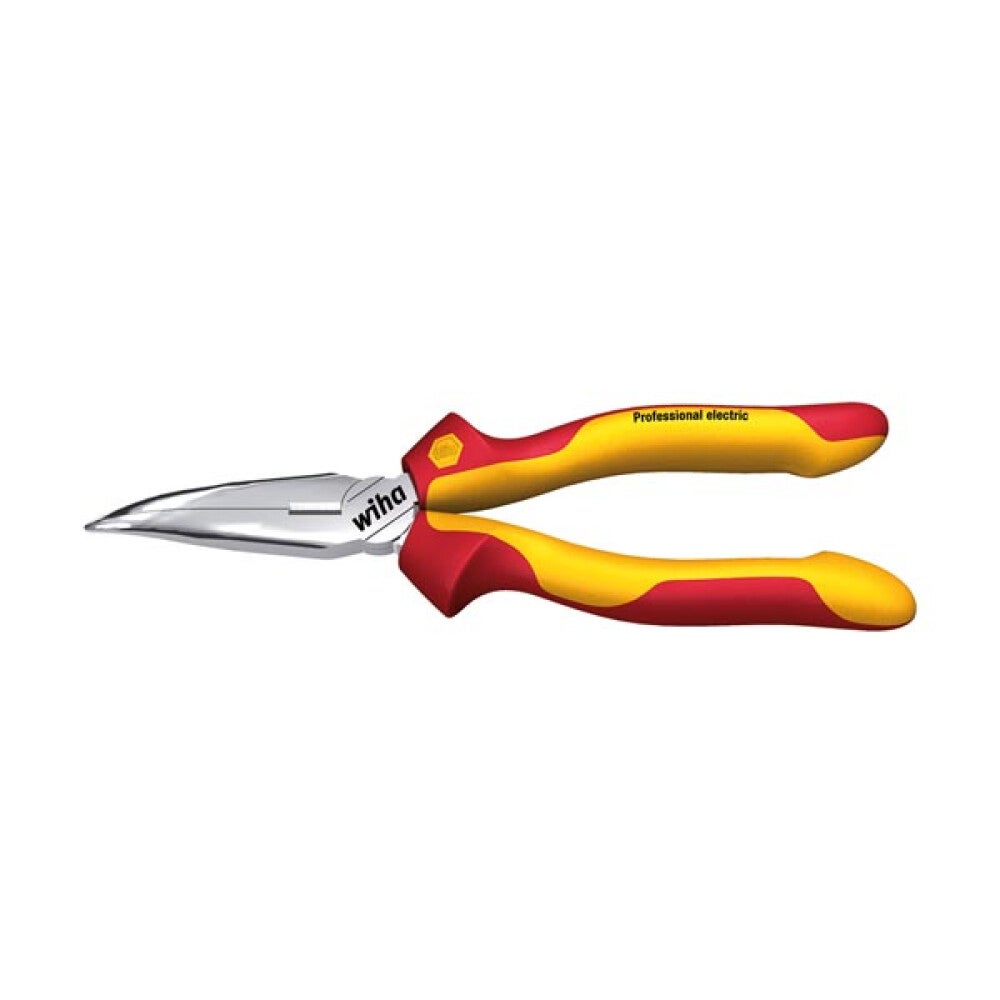 Wiha Pince demi-ronde Professional electric avec taillant, forme courbe, env. 40° (26729) 200 mm - 2
