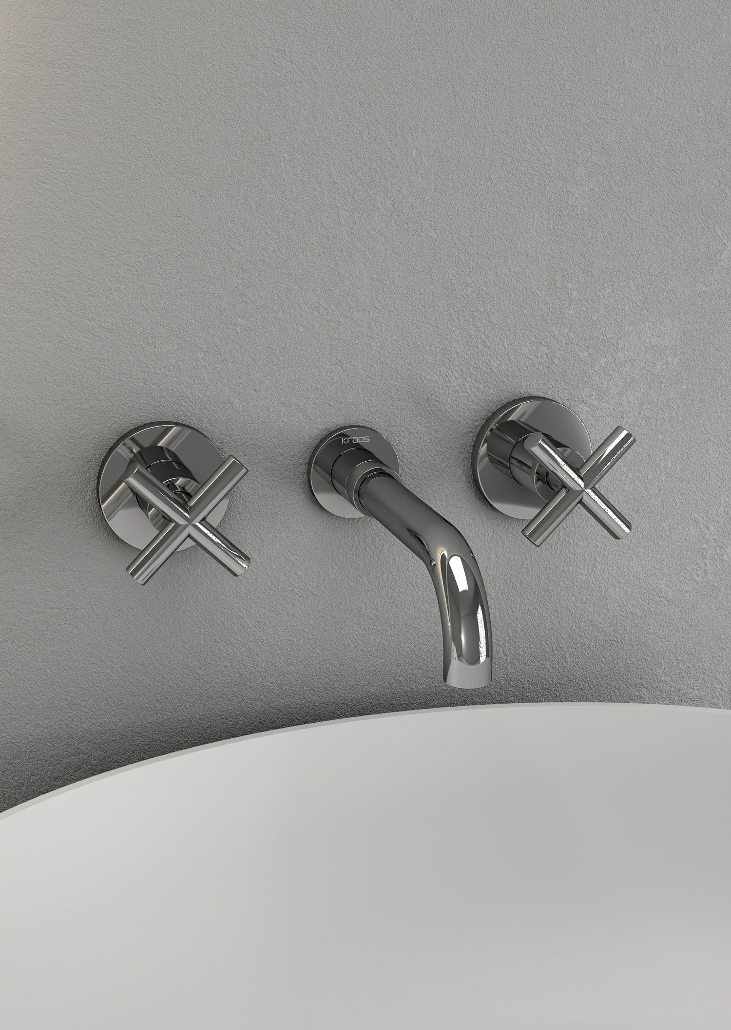 Robinet De Lavabo Haut Avec Effet Cascade, Mitigeur Monocommande Adapte Aux Robinets De Style Moderne Electroplaque 98690036