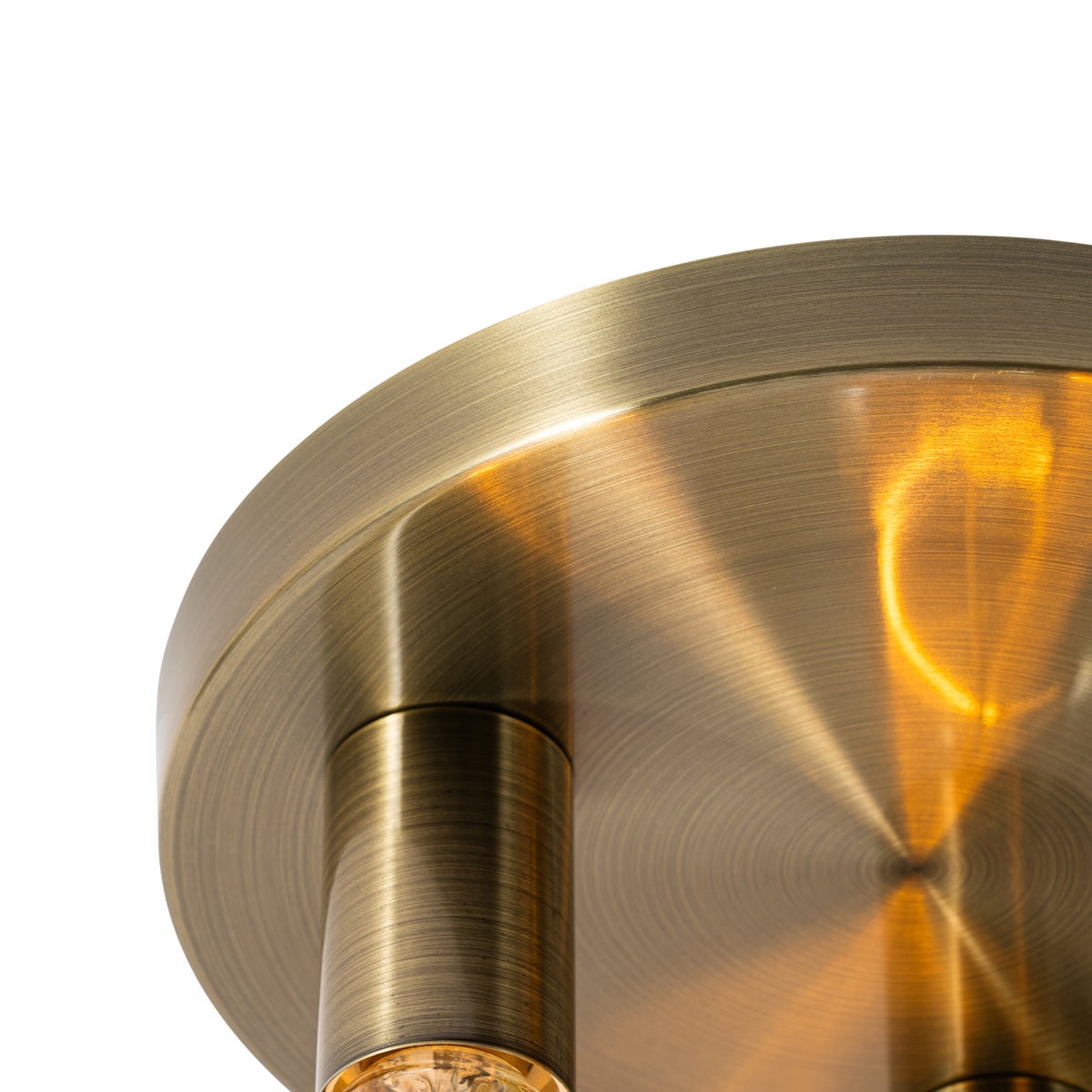 Plafoniera Smart Bronzo Rotonda Incl. 3 Wifi G95 - Facil - 3