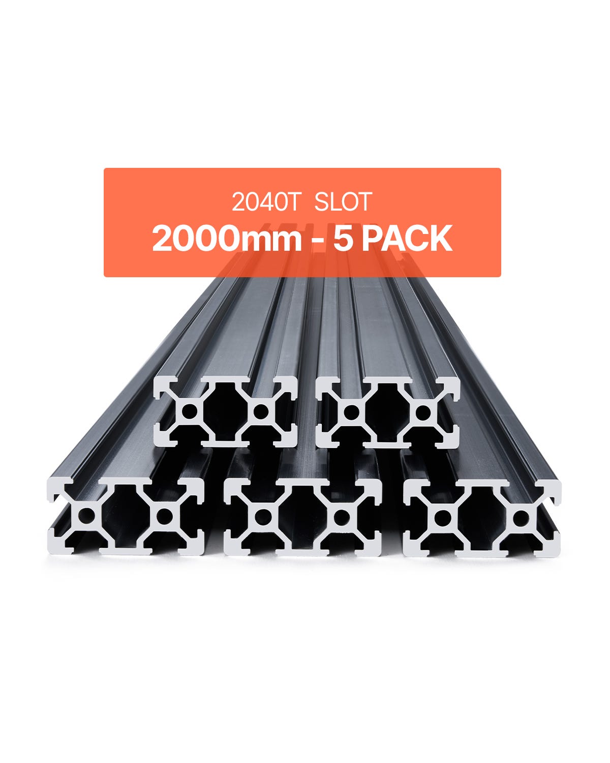 Binario Per Faretti Magnetici In Alluminio 200*2.5*4.8cm Colore Nero - Foto 1