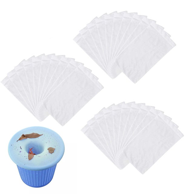 30 Pcs Skimmer Calcetines, funciona perfectamente con la piscina enterrada y sobre el suelo Skimmer / piscina Skimmer cesta