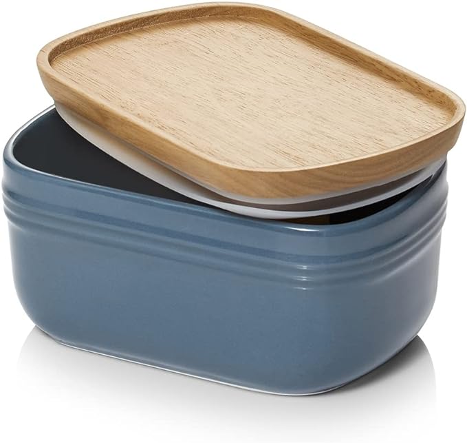 Beurrier En Céramique PULLMER - Rustique, Couvercle, Lave-vaisselle