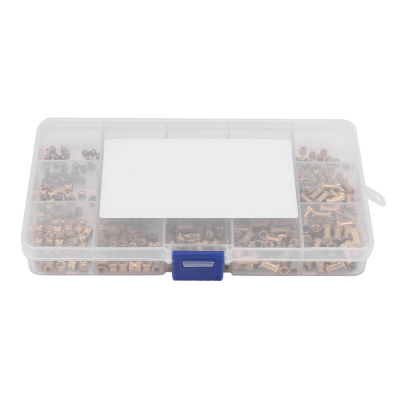 Lot de 450 écrous moletés en laiton moulés avec insert M2 M3 M4 | Leroy ...