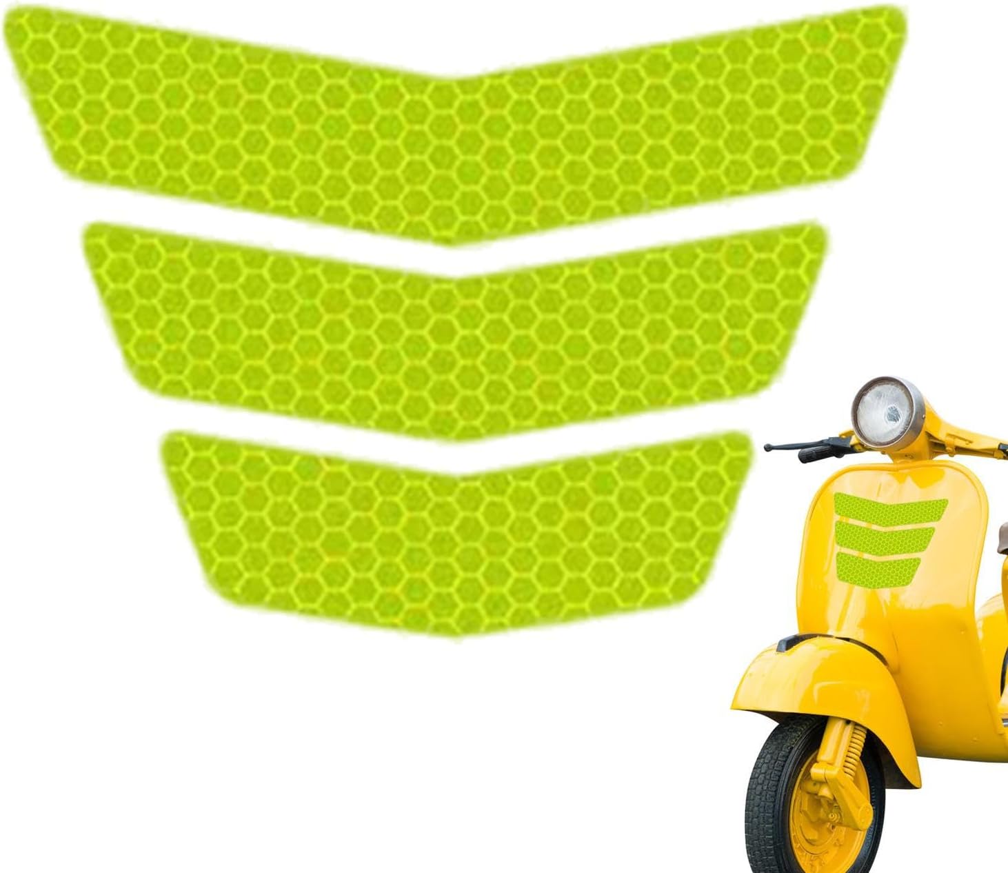 Odblaskowe naklejki na kaski motocyklowe – do samochodów i motocykli – poprawiają bezpieczeństwo i widoczność