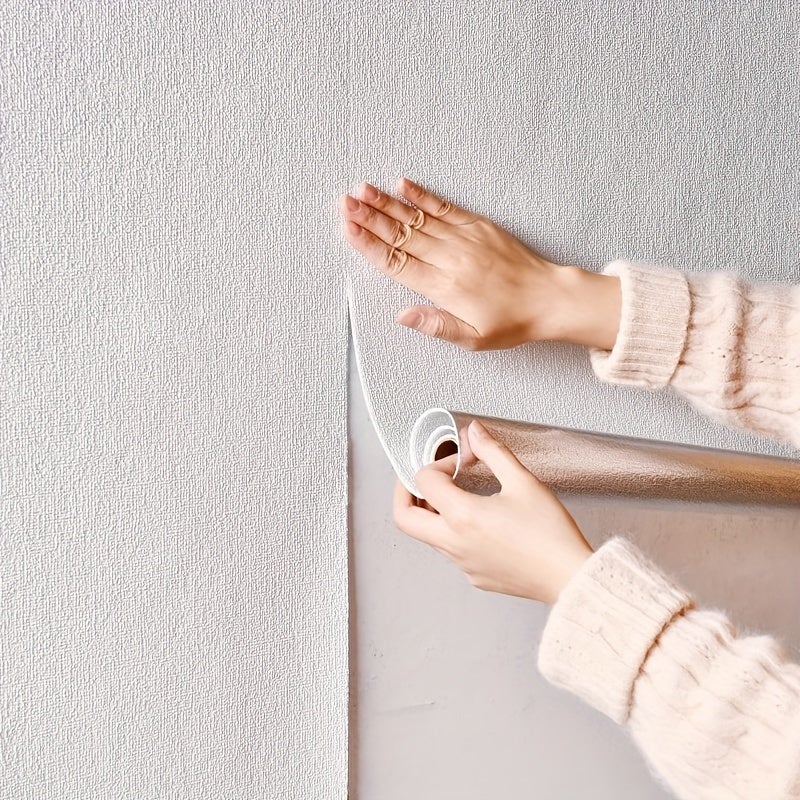 Autocollants muraux 3D épais imperméables à la boue de diatomée 500 x 50 cm,décoration murale de papier peint uto-adhésif résistant à l'humidité - 6