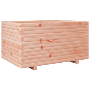 Jardinière En Bois Blanc Vintage - Fabriquée à La Main En Allemagne - 40x12x15 Cm - Pour Intérieur Et Extérieur