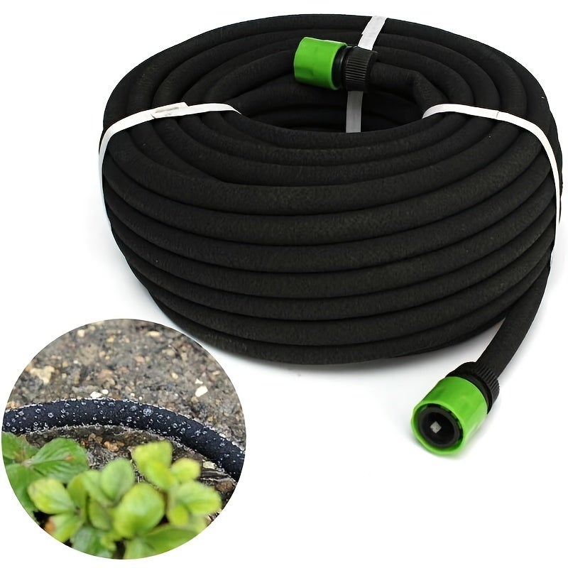 Tubo 16mm Gocciolatori Tubo Gocciolante 16mm - 25m, Gocciolatori Ogni 33cm, Per Irrigazione