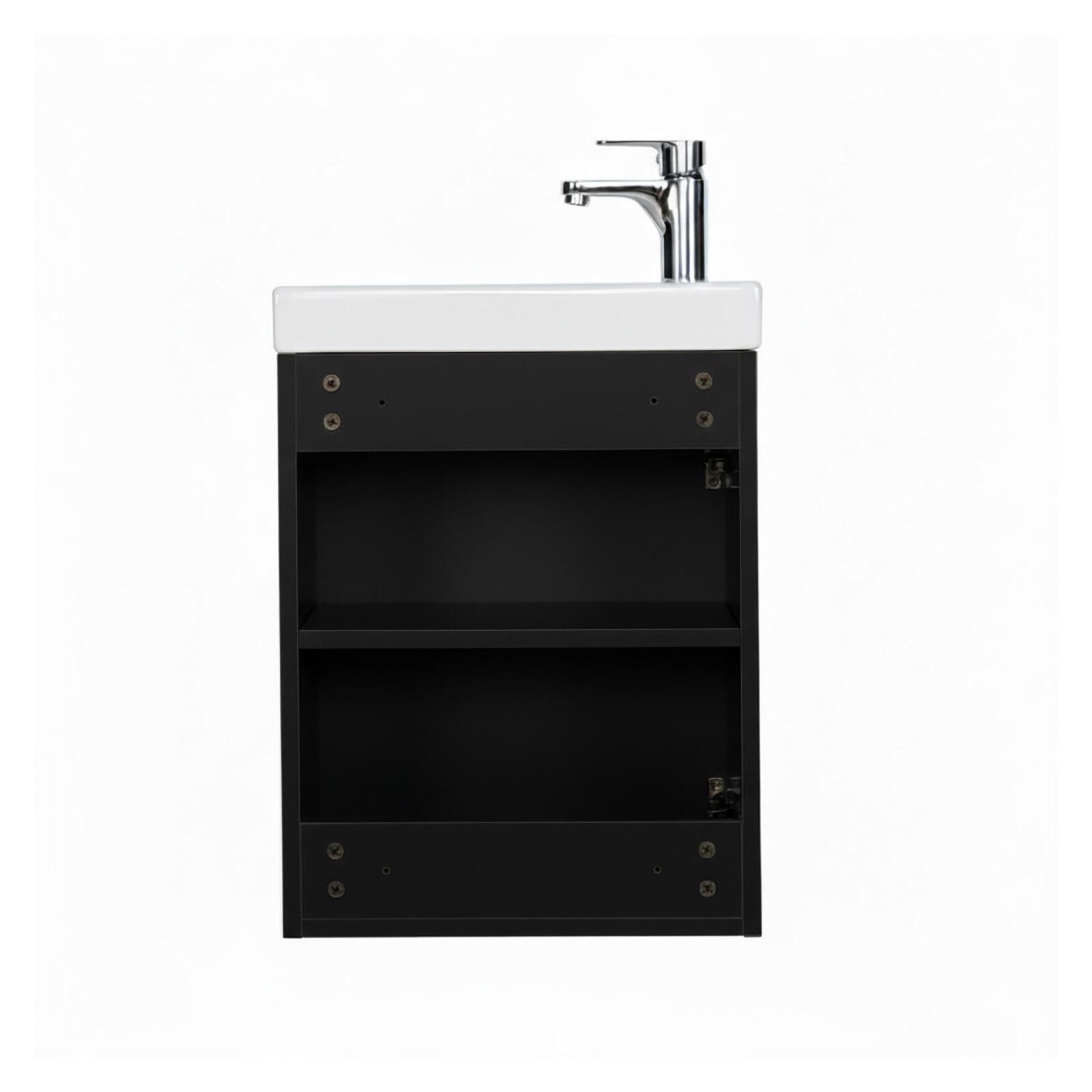 Meuble lave-mains LISA suspendu 41 cm - 5