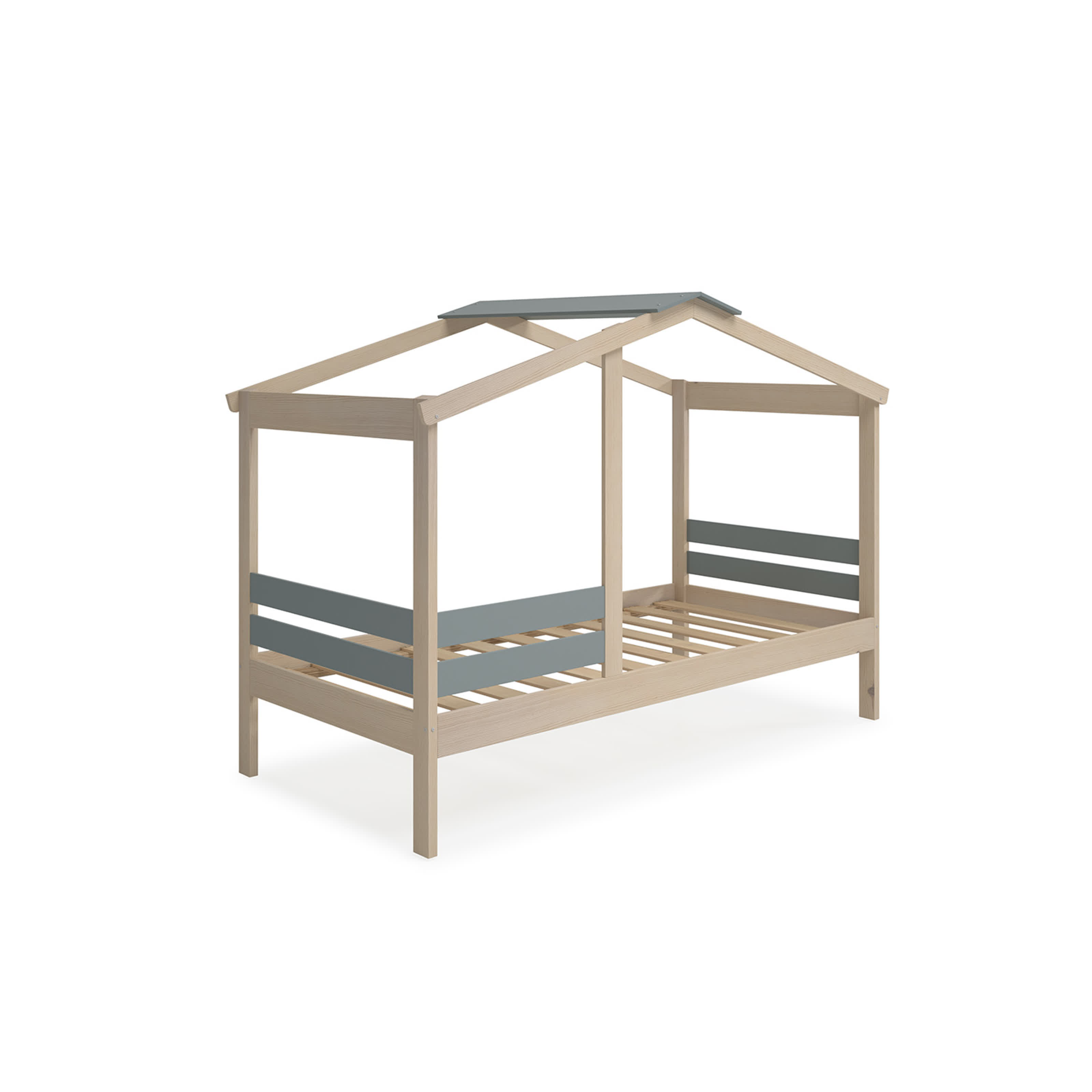 Letto a stile casetta 205x147 cm - 4