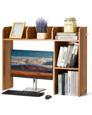 VEVOR Étagère à Poser sur Bureau à 1 Niveau, Bibliothèque de Bureau 94 x 24 x VEVOR Étagère à Poser sur Bureau à 1 Niveau, Bibliothèque de Bureau 94 x 24 x