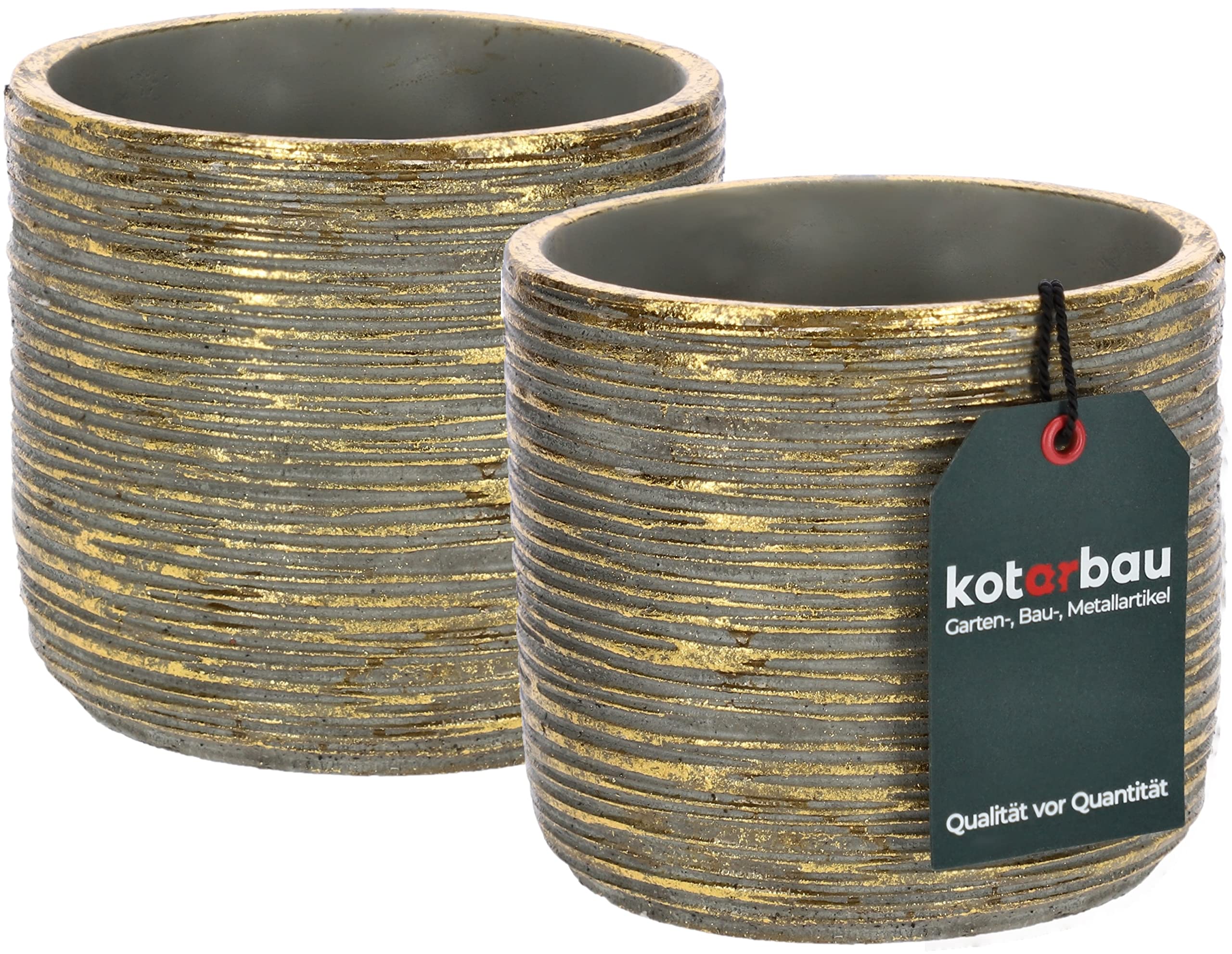 Doniczka ceramiczna 12 donica osłonka na kwiaty 2x - KOTARBAU