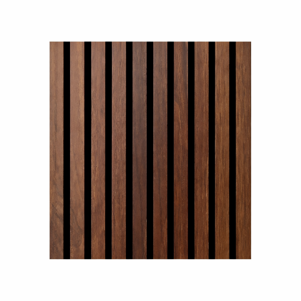 Panel dekoracyjny z listew drewnianych, listew MDF i filcu PET, zestaw 12 szt. 60x60, dźwiękochłonna okładzina ścienna, jasny orzech