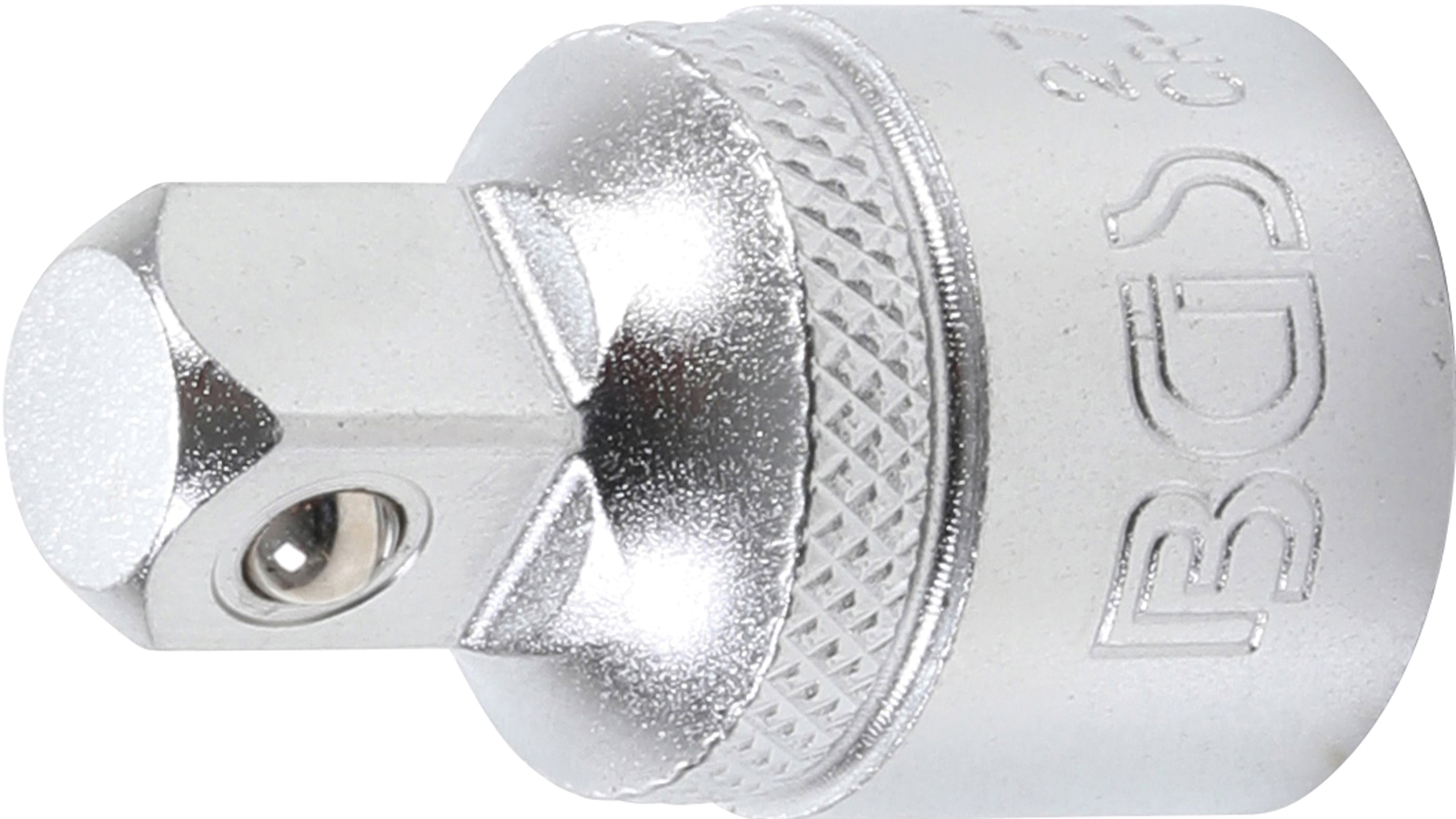 Adapter BGS matowo chromowany 10 (3/8) zewnętrzny - 12,5 (1/2) wewnętrzny - 270