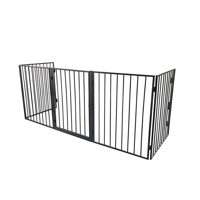 Barrière de protection en métal WERKA PRO 5 panneaux 300cm