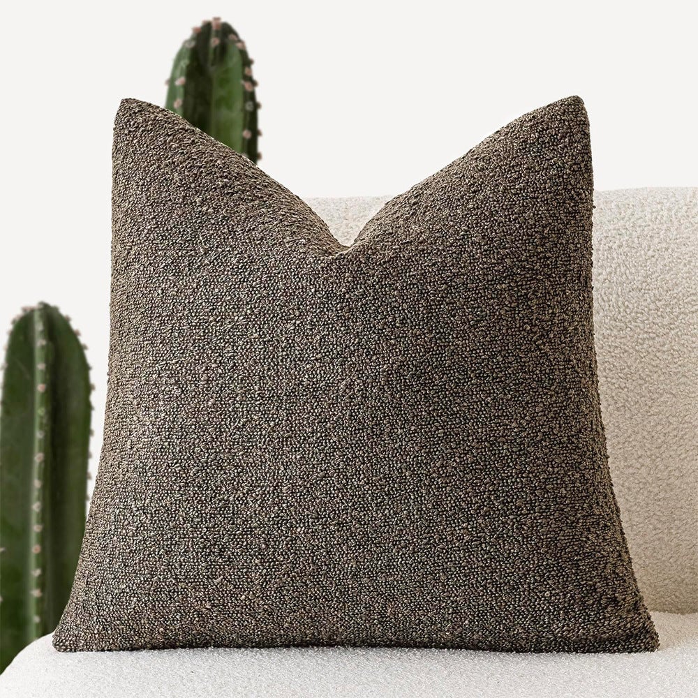 Lot de 4 Housse Coussin Décoratif Taie d'oreiller Canapé Housses de d'extérieur Housse de Décoration pour Chambre, canapé, Chaise, Lit,Jardin 45x45CM - 5