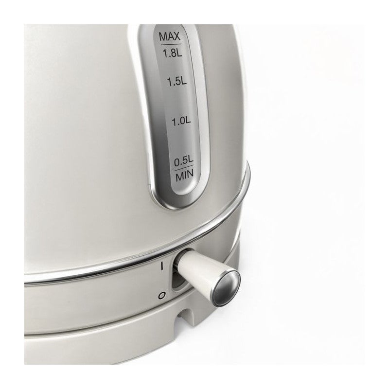 Bouilloire vintage - SWEISS - KTL8 - 2200 W - 1,8 L - Socle 360° - Beige - 6