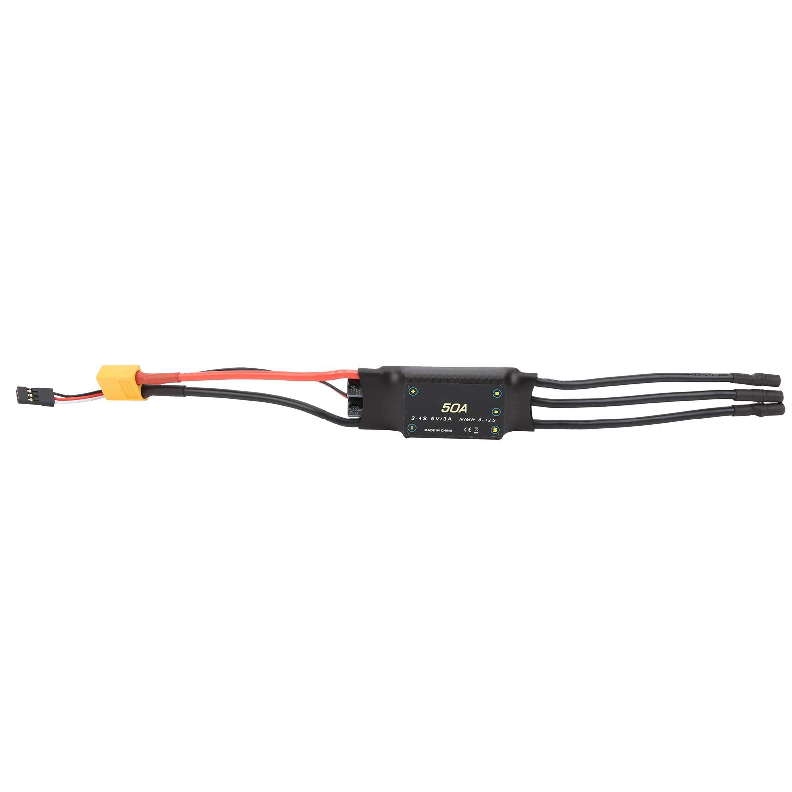 Generic Contrôleur de Vitesse électrique Durable ESC sans Balais 30A, pour Avion RC Multi-Axes, Quadrirotor, Hélicoptère à Aile Fixe Generic Contrôleur de Vitesse électrique Durable ESC sans Balais 30A, pour Avion RC Multi-Axes, Quadrirotor, Hélicoptère à Aile Fixe