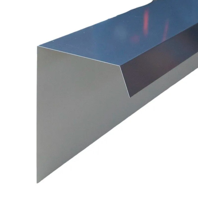 Bande de Rive Grand Plat Longueur 2,10m - Gris Anthracite RAL 7016