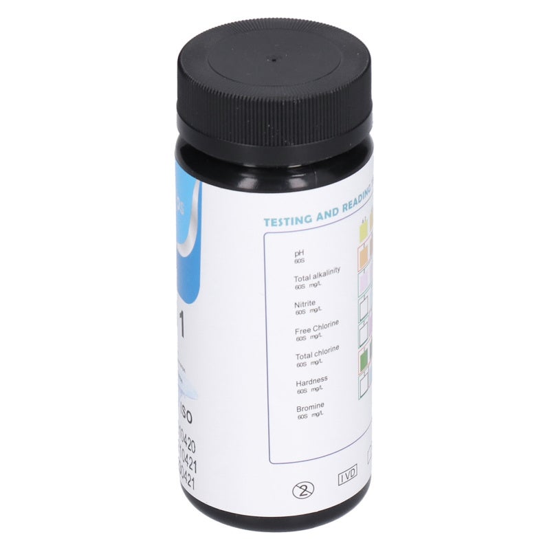 Bandelettes de test eau 7 en 1, multifonctionnelles, pour piscine et aquarium (50 pcs) - 4