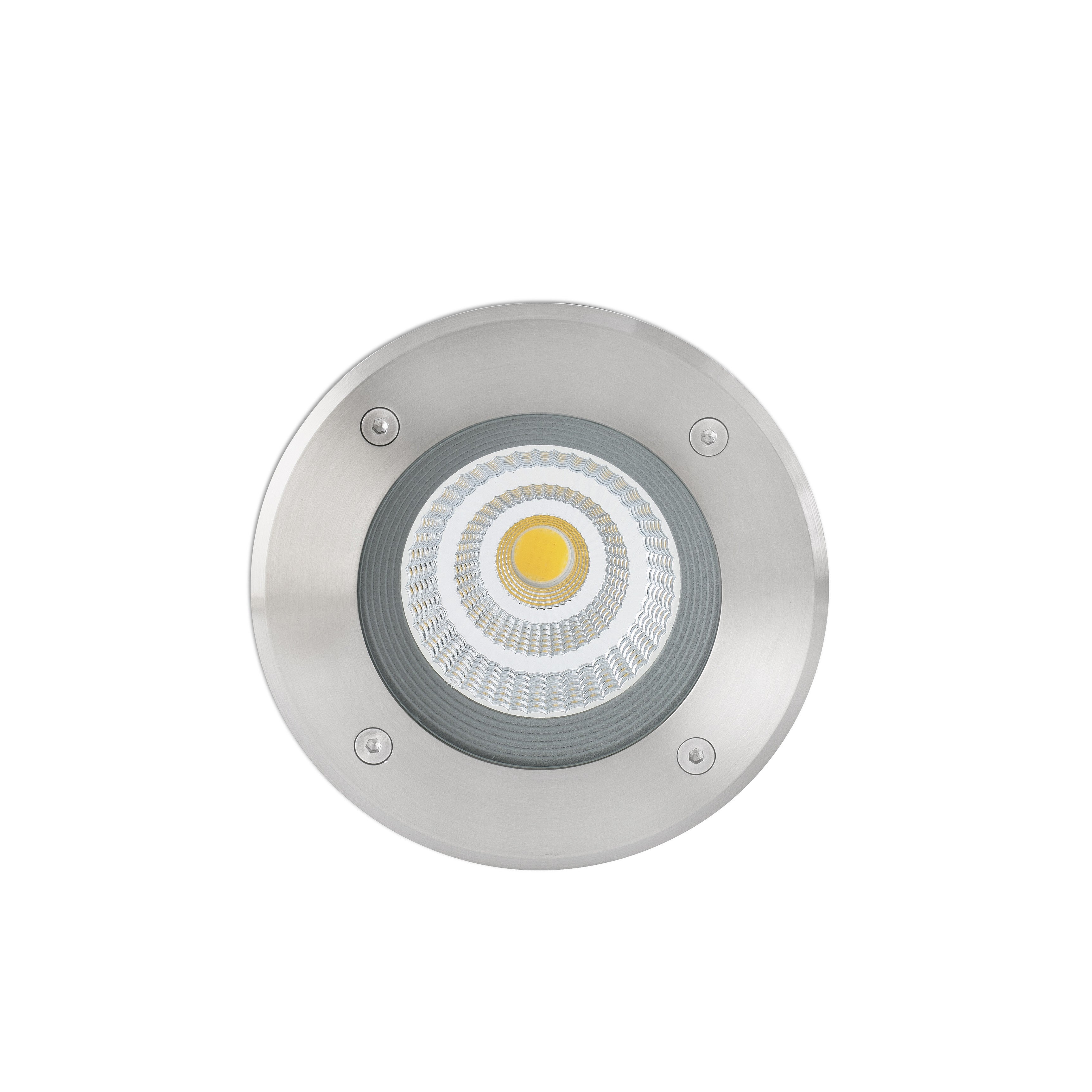 Lampe encastrable SURIA-12 LED - Inox - 12W - 3000K - IP67 - Avec ampoule - 6