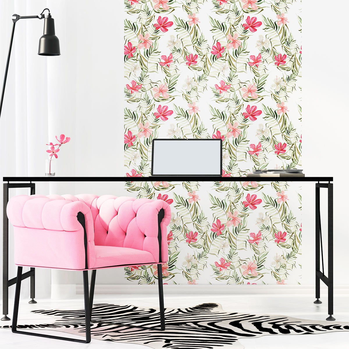 Adesivo carta da parati tropicale Ouro Preto - Sticker adesivo - adesivi murali - 50x50cm - 5