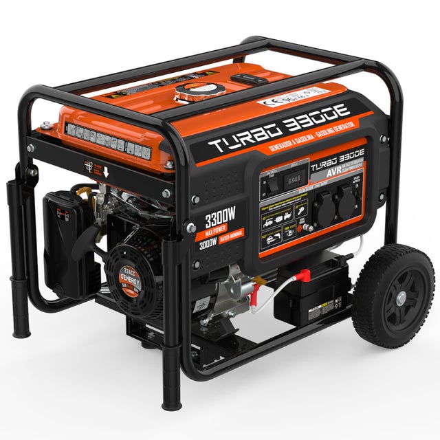 Groupe électrogéne GENERGY Turbo 3300 3300W démerrage électrique AVR Grande autonomie- Générateur Électrique essence best seller
