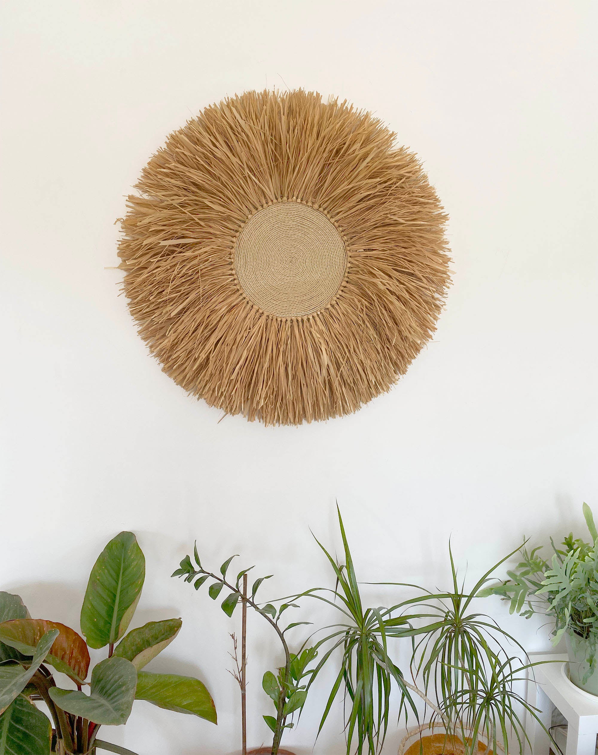 Décoration murale en raphia - SUN 60 cm - 2