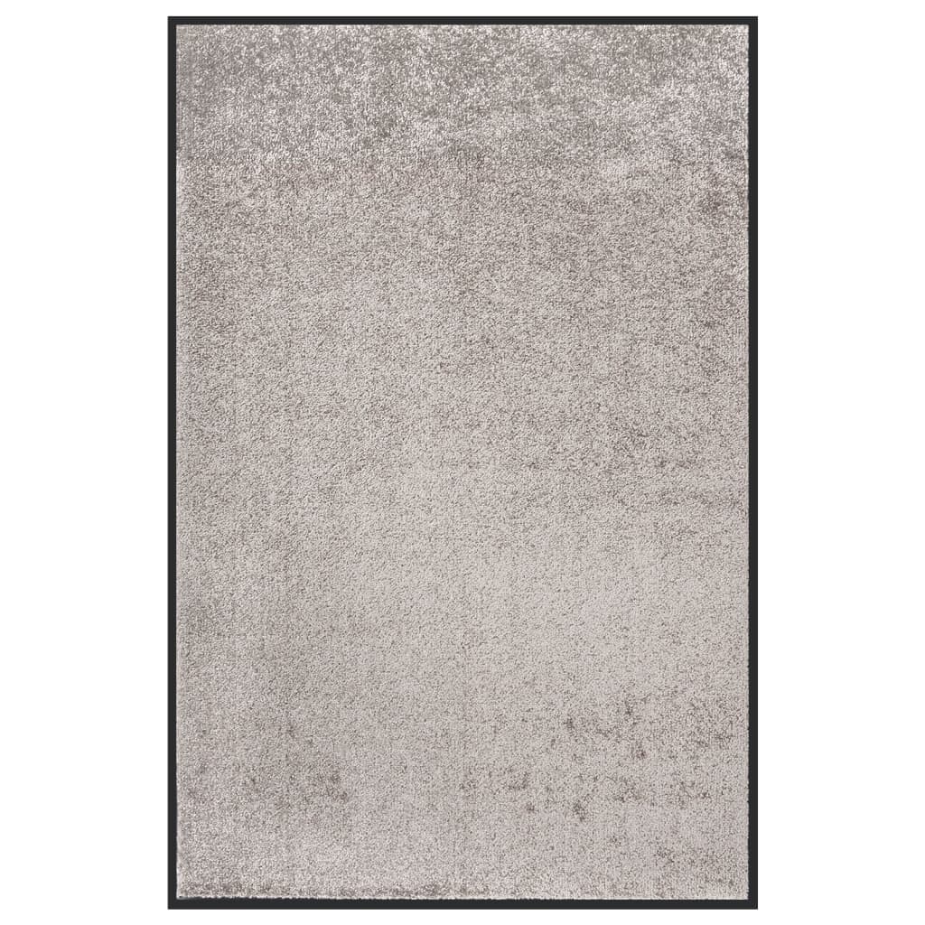 Wycieraczka, szara, 80 x 120 cm vidaXL