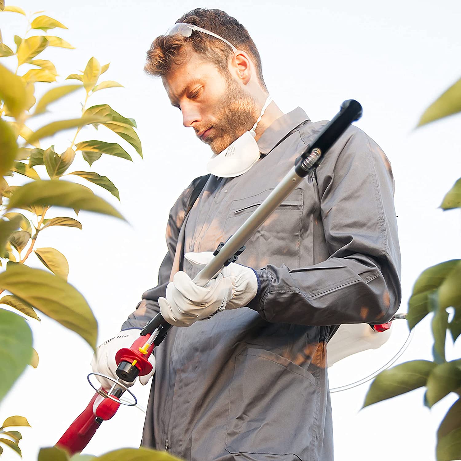 PULMIC Pulverizador Eléctrico Batería Litio Recargable Fenix 5L. Pilas o Batería 3000mAh. Maquina Plegable y Ligera. Hasta 8h de autonomía. - 7