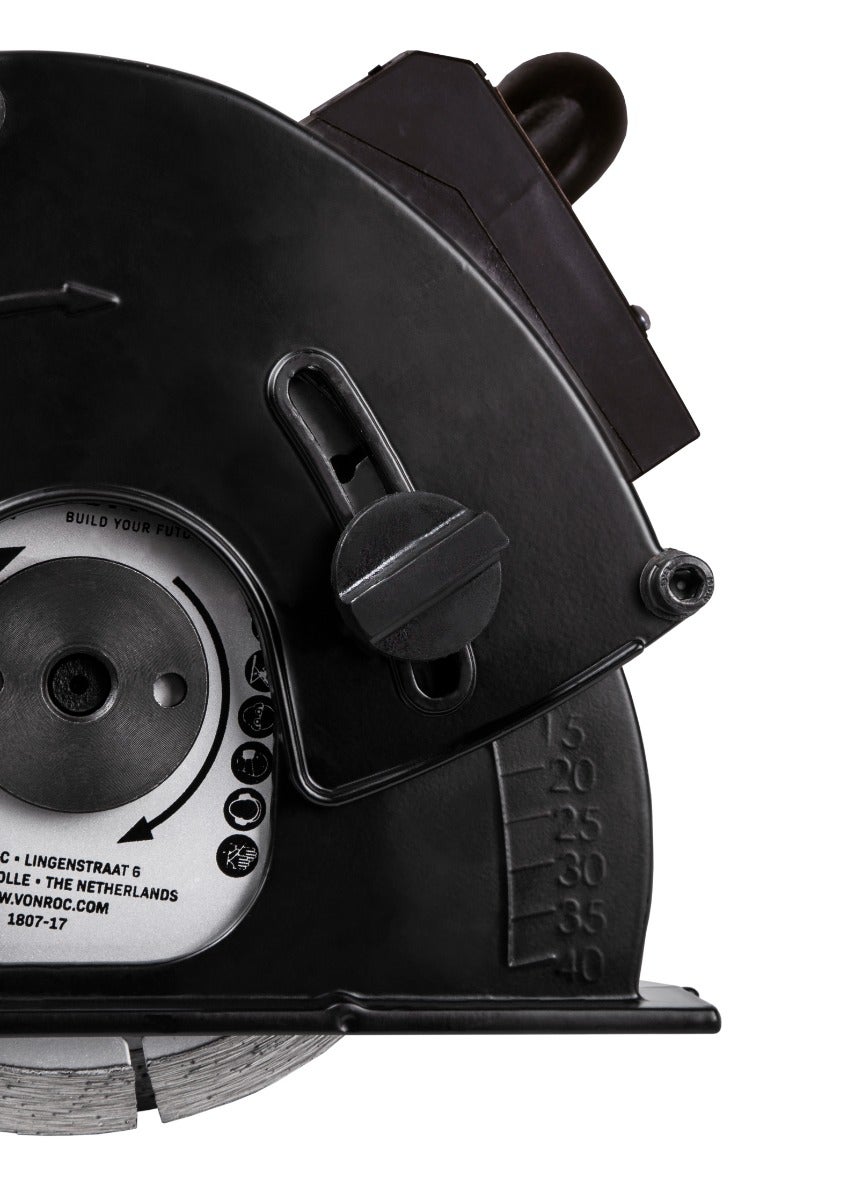 VONROC Rainureuse murale électrique 1700W – Profondeur réglable – WC502AC - 4