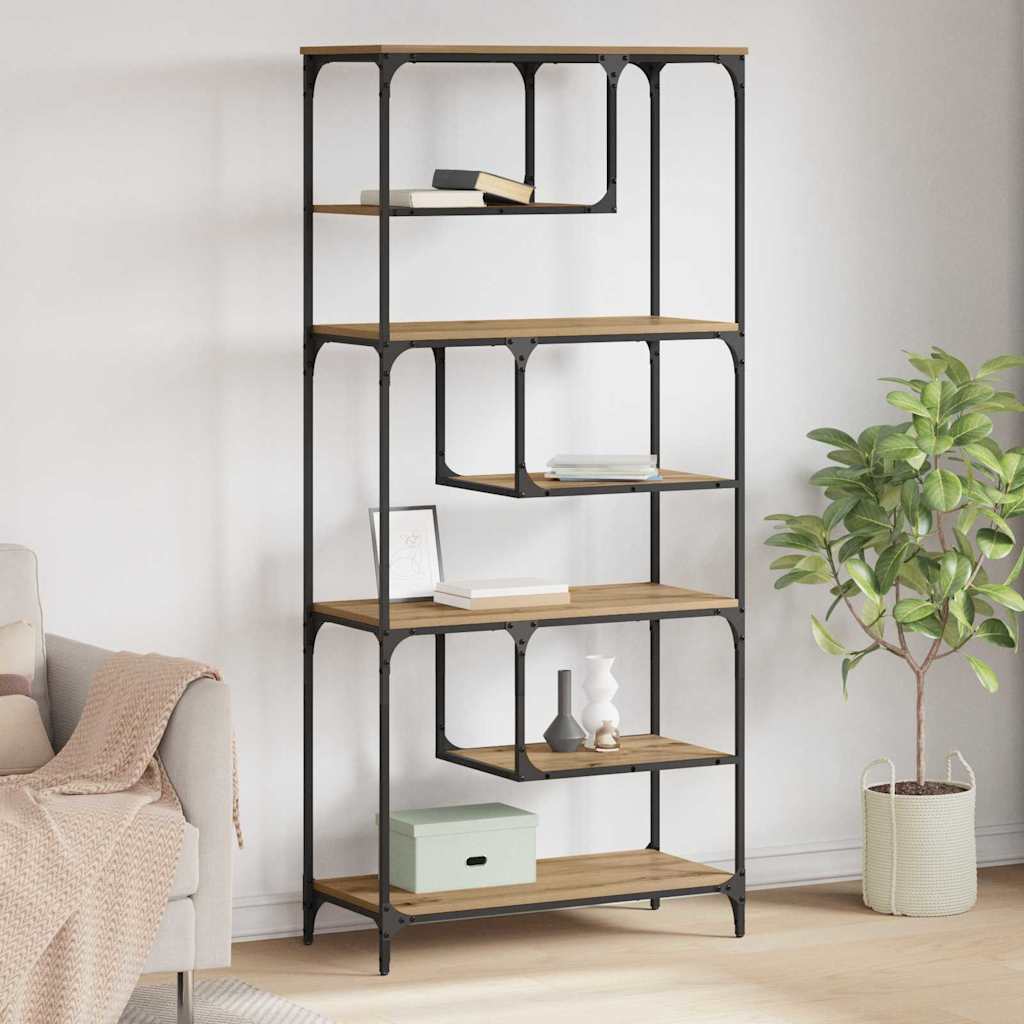 biblioth-que-ch-ne-artisanal-81-x-36-x-176-cm-bois-d-ing-nierie-leroy