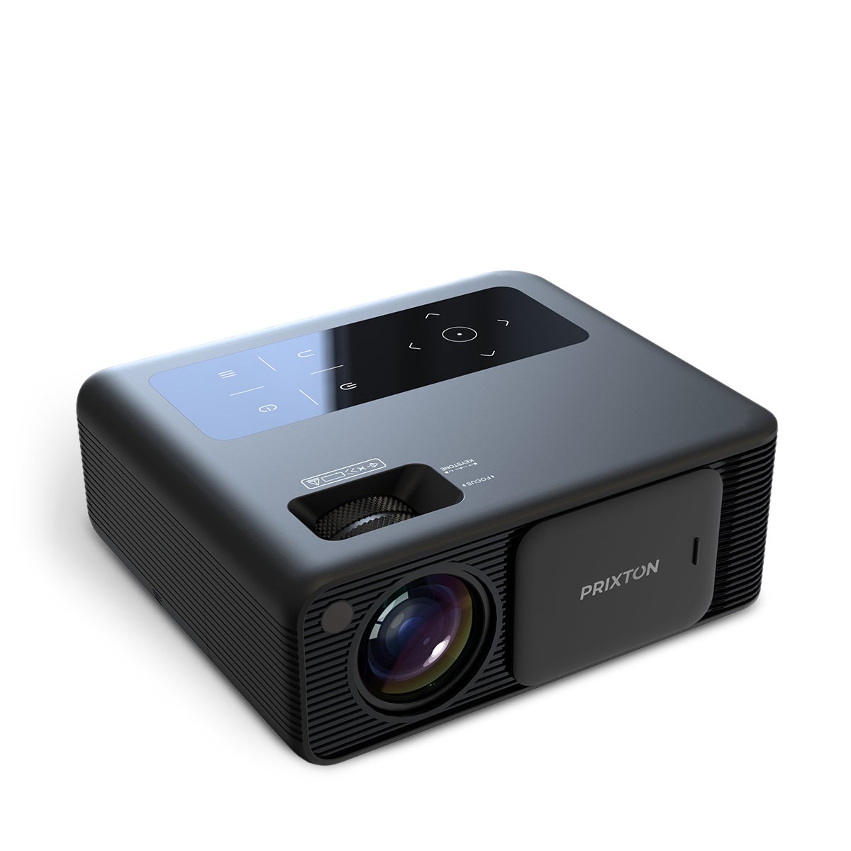 Videoproiettore Portatile PRIXTON Goya – LED Full HD, 2800 Lumen, 2 Altoparlanti, Ingressi HDMI/VGA/USB, Fino A 150 Pollici, Telecomando Incluso