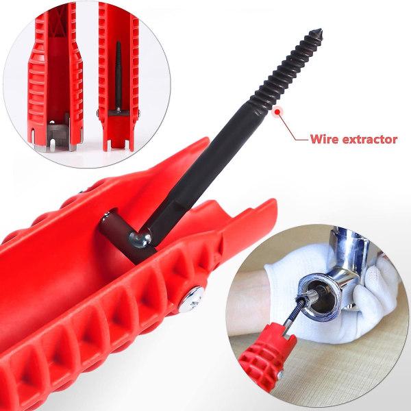 Clé d'installation pour robinet et évier 8 en 1 - 3