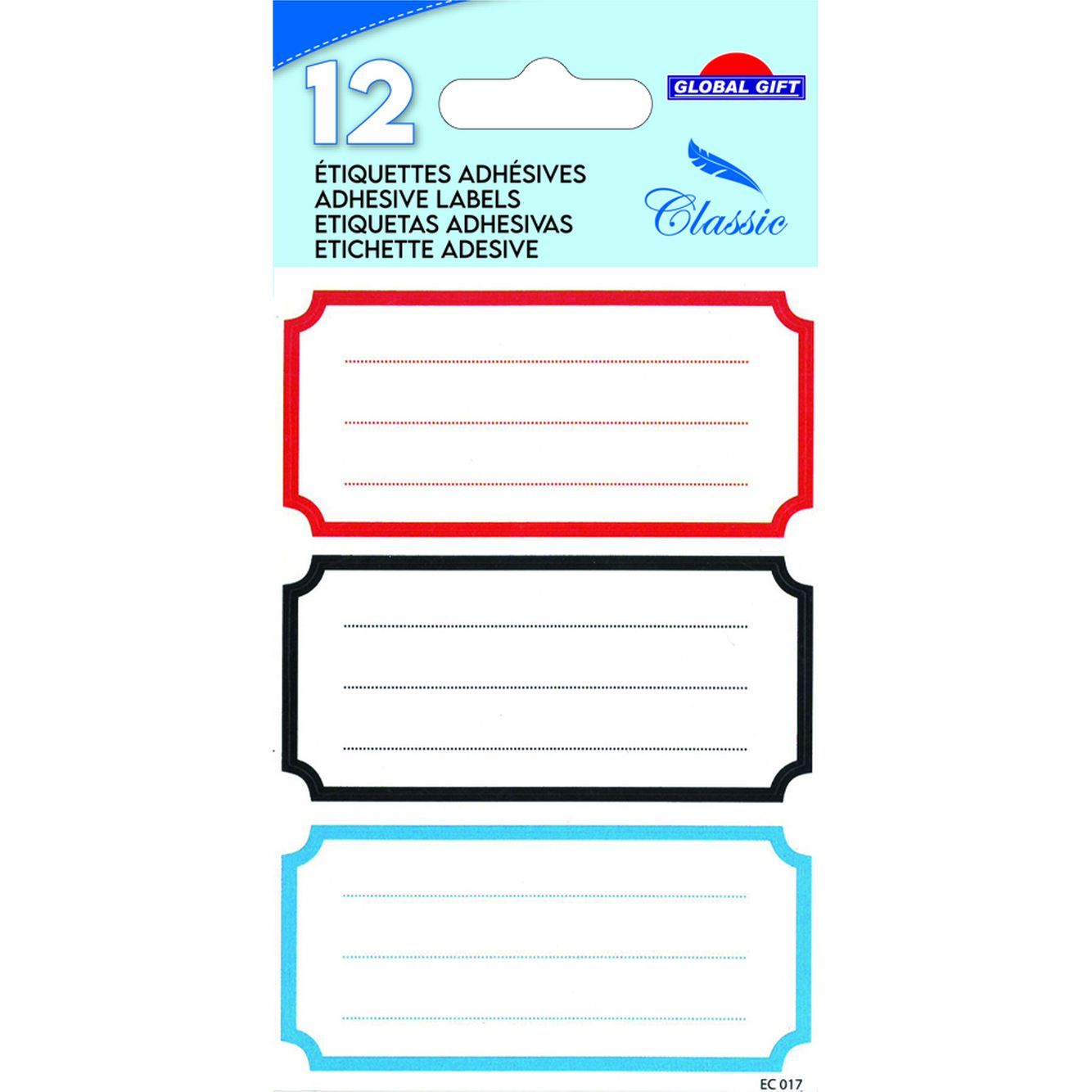 Etichette Autoadesive Per Raccolgitori | 50 Pezzi 3.6x19cm | Colore Blu | Per Organizzazione Ufficio - Foto 6