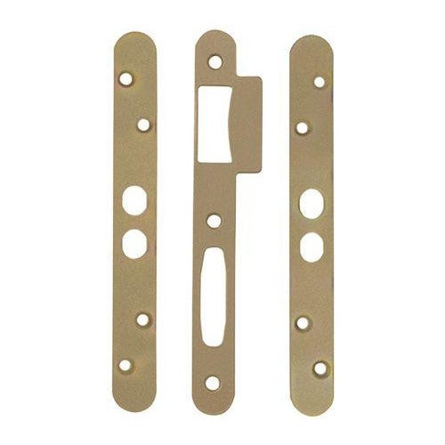 Jeu de gâches pour coffre 3 points 5000 - ASSA ABLOY VACHETTE Jaune/Doré - 2